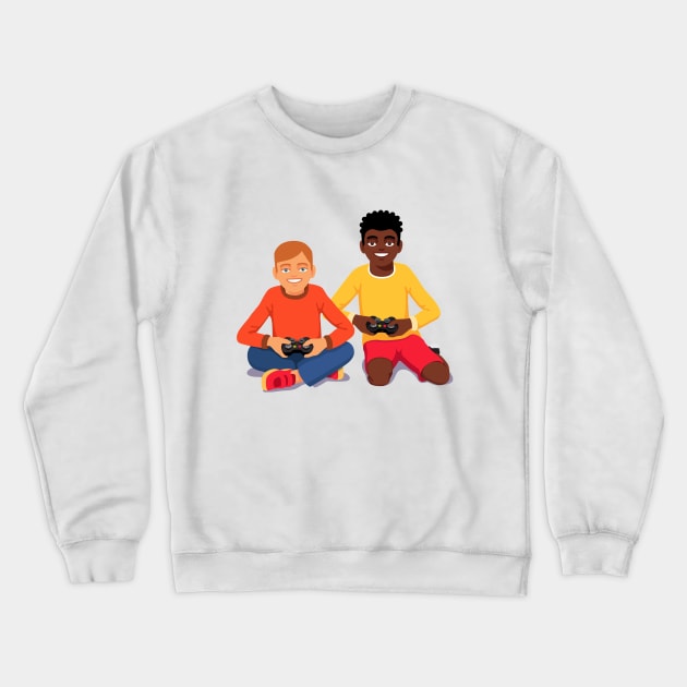 Gaming duo Crewneck Sweatshirt by GAMINGQUOTES